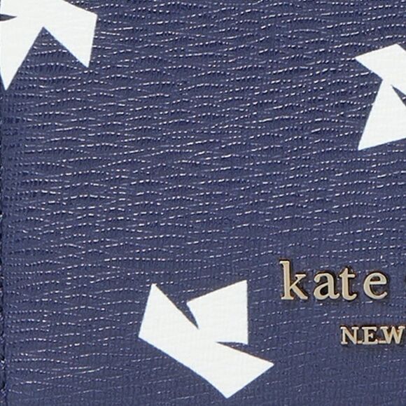 KATE SPADE PAPER BOATS CARDHOLDER IN SQUID INK - Picture 7 of 9